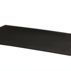 Thumbnail image #1 for Cal-Mil 24407-1220-13 Rectangular Melamine Serving Tray, Black, 13.5"W x 21.5"D x 0.75"H Case of 6