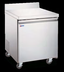 Thumbnail image #5 for Omcan 27-Inch One-Section Worktop Refrigerator with Backsplash, 5 Cu. Ft., Solid Door, Rear-Mounted Self-Contained Refrigeration
