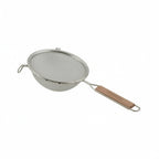 Thumbnail image #1 for Libertyware WHSSM4 4-Inch Stainless Steel Single-Mesh Strainer with Wood Handle Case of 96