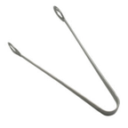 Thumbnail image #1 for 1880 Hospitality New Rim by Oneida® V012MTRF Silver-Plated Serving Tongs, 12-Inch, Curved Border Handle 1 Dozen