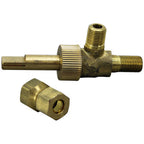 Thumbnail image #1 for AllPoints Foodservice Parts & Supplies 521014 Commercial Range Burner Valve, 1/8" NPT Gas Inlet, 5/16" CCT Gas Outlet