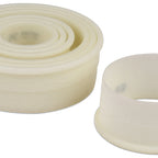 Thumbnail image #1 for JB Prince Matfer T234 7 Round Plastic Cookie Cutter Set, 7-Piece, Nesting, 1-3/8 to 3-3/4 in Diameter, 1-3/8 in H