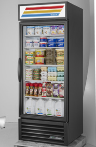 Product image #9 for True 30-Inch One-Section Glass Door Merchandiser Refrigerator, Self-Contained Bottom-Mounted, 115V