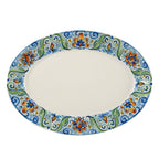 Thumbnail image #1 for Steelite International HL Ivory HL15763909 China Oval Platter with Rolled Edge, 13.375 x 9.25 x 1.5 inches 1 Dozen