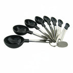 Thumbnail image #1 for Libertyware MEASPDLX 8-Piece Measuring Spoon Set, 18/8 Stainless Steel Handles, Nylon Bowls, 1/8 Tsp to 2 Tbsp Case of 144