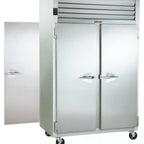 Thumbnail image #1 for Traulsen Spec-Line RHT232NPUT-HHS Pass-Thru Reach-In Refrigerator, Two-Section, Self-Contained, Stainless Steel, Narrow Half Doors