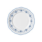 Thumbnail image #1 for Steelite International Folio, Porcelain 62533FP812 9-Inch Round Porcelain Rim Plate, Scalloped Edge, Giselle Blue Case of 2 Dozen