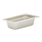 Thumbnail image #1 for Browne USA Foodservice 22192 Steam Table Pan, 1/9 Size, 2-1/2" Deep, Solid, 22 Gauge, 304 Stainless Steel