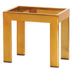 Thumbnail image #1 for Cal-Mil Brooklyn 23848-9-130 Rectangular Riser, 6"W x 10"D x 9"H, Antique Brass Finish