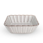 Thumbnail image #1 for Korin Inc BWS-137 Beige Square China Bowl, 4.5"L × 4.5"W × 1.25"H, 7 oz