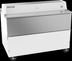 Thumbnail image #4 for Beverage-Air 58-Inch Dual Access Forced Air School Milk Cooler with White Exterior and Stainless Steel Interior