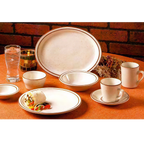 Thumbnail image #2 for Libbey Desert Sand DSD-18 Oatmeal Bowl, 16 oz, 5-7/8" Diameter x 2-1/8"H, Stoneware, Cream White, Narrow Rim