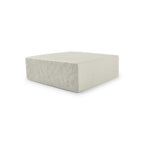 Thumbnail image #1 for Mikasa Hospitality (Lifetime Brands, Inc.) Chic 5320796 Porcelain Square Platform Plate, White, 6.3 Inch Case of 12