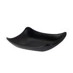 Thumbnail image #1 for CAC China XSHA-D5-MK Square Melamine Small Dish, 2.5 oz, Matte Black, 4-1/8 in Case of 6 Dozen