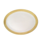 Thumbnail image #1 for Tableware Solutions USA Kalahari by Continental 50CCKAL076 12-Inch Oval Coupe-Rim China Platter Case of 12