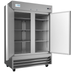 Thumbnail image #6 for KoolMore Two-Section Reach-In Freezer, 47 Cu. Ft., Bottom-Mount Self-Contained, Stainless Steel