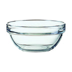 Thumbnail image #1 for Cardinal Stack Bowls by Arcoroc E9159 12 oz Clear Round Fully Tempered Glass Bowl, 4.75 in Case of 3 Dozen