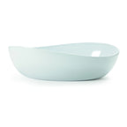 Thumbnail image #1 for G.E.T. GET B-192-W Melamine Oval Bowl, 6 qt, White, 16-3/4" x 10" x 3-1/2"H Case of 3