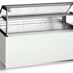 Thumbnail image #5 for GTI Designs Daisy DSLS-1875 Self-Contained Full-Service Refrigerated Salad Display Case, 76.2"W x 42"D x 47.25"H, White