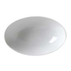 Thumbnail image #1 for Vertex China Pure AV-B6 Oval Porcelain Bowl, 6 oz, 6-inch, Rolled Edge, Bright White Case of 3 Dozen