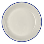 Thumbnail image #1 for Steelite International HL Ivory HL31063929 China Coupe Plate, 10-3/8 in, Round, Empire Blue Line 1 Dozen