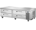 Thumbnail image #4 for True 72-3/8 Inch Refrigerated Chef Base with 4 Locking Drawers