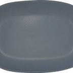 Thumbnail image #1 for International Tableware Strata™ SR-34 Stoneware Racetrack Platter, 8-5/8" x 5-7/8" x 1-1/2", Reactive Glaze, Two-Tone 1 Dozen