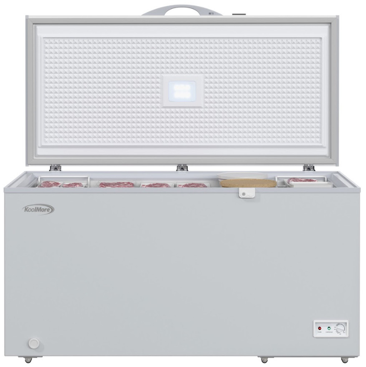 Product image #10 for KoolMore 60-Inch Commercial Chest Freezer, 15.9 Cu. Ft., White, Locking Hinged Lid