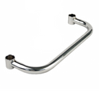Thumbnail image #1 for Thunder Group CMCH024 Commercial Cart Handle, 24-Inch Extended, Chrome Finish, NSF Case of 12