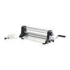 Thumbnail image #1 for JB Prince De Buyer BA160 Manual Tabletop Dough Sheeter, Reversible Rolling, Stainless Steel and Plastic