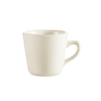 Thumbnail image #1 for CAC China Franklin FR-1 7 oz Ceramic Coffee Cup, Non-Stackable, European White Case of 3 Dozen