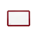 Thumbnail image #1 for Browne USA Foodservice 58131042 Rectangular Silicone Baking Mat, 1/4-Size, 11.8 x 8.3 in, Double-Sided Nonstick