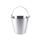 Thumbnail image #1 for CAC China SUPL-13 Utility Pail, 13 qt., Stainless Steel, with Wire Handle Case of 12