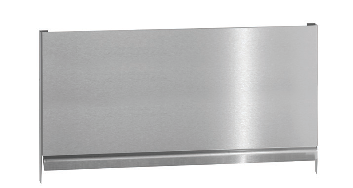 Product image #2 for Imperial Diamond Series Heavy Duty 36-Inch Stainless Steel Backguard/Flue Riser, No Shelf