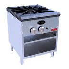 Thumbnail image #1 for Royal Range of California Delux Series SPR-180 Stock Pot Range, Two Ring-Type Burner, Manual Controls, Stainless Steel