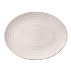 Thumbnail image #1 for Vertex China Elements E-14-F China Platter, 13-1/4", Oval, Coupe Rim, Polished Foot, Blue Fog 1 Dozen