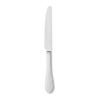 Thumbnail image #1 for Reserve by Libbey - Tessellate 949 5501 18/10 Stainless Steel Dinner Knife, 9-3/4", Solid Handle, Hammered Texture, Mirror Finish