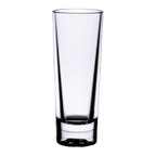Thumbnail image #1 for Thunder Group PLTHSG002CC Clear Polycarbonate Shot Glass, 2 oz, 4-1/4"H, Heavy Base Case of 144