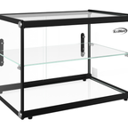 Thumbnail image #6 for Koolmore KM-DC-2CSBK 22-Inch Countertop Pastry Display Case with Sliding Glass Doors, Black Aluminum Frame