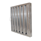 Thumbnail image #1 for Component Hardware Flame Gard FA51-2520 Fixed Aluminum Baffle Hood Filter, 25"H x 20"W x 1-3/4" Thick Case of 6