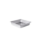 Thumbnail image #1 for CAC China STP2T-24-2 2/3-Size Solid Stainless Steel Steam Pan, 2-1/2" Deep, 24 Gauge Case of 24