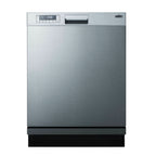 Thumbnail image #1 for Summit Commercial DW2435SS Built-In Dishwasher, 24"W, 12-Place Setting, 5 Cycles, ENERGY STAR