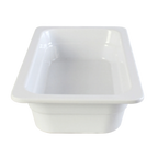 Thumbnail image #1 for Thunder Group GN1132W 1/3 GN Melamine Food Pan, 2-1/2" Deep, White Case of 24