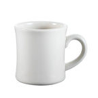 Thumbnail image #1 for CAC China HAR-12-3 12 oz Ceramic Coffee Mug, Round, Non-Stackable Case of 3 Dozen