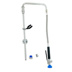 Thumbnail image #1 for Fisher 2211-0000 Pre-Rinse Faucet Arm Sub-Assembly, Swivel, 31-inch Riser, 15-inch Hose with Spray Valve
