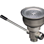 Thumbnail image #1 for Component Hardware Encore D23-4150 Lever Handle Sink Drain, Box Pattern, Overflow Outlet, 2" NPT, 6-1/2" Opening