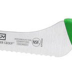 Thumbnail image #1 for Thunder Group SLKF406GR Bread Knife, 9-Inch Stainless Steel Blade, Green Polypropylene Handle Case of 6