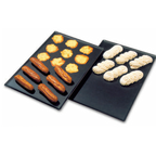 Thumbnail image #2 for Matfer Bourgeat Exal 310203 Aluminum Nonstick Baking Sheet, 20-7/8" x 12-3/4", 5/8" Rim