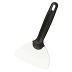 Thumbnail image #1 for Matfer Bourgeat Silveo 114005 Silicone Blade Spatula Scraper, Black Handle, 8-1/2"L x 4-3/4"W