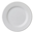Thumbnail image #2 for Vertex China Rubicon RB-3-LW 9 oz Round China Soup Plate/Bowl, 8-7/8" Diameter, Wide Rim Case of 2 Dozen